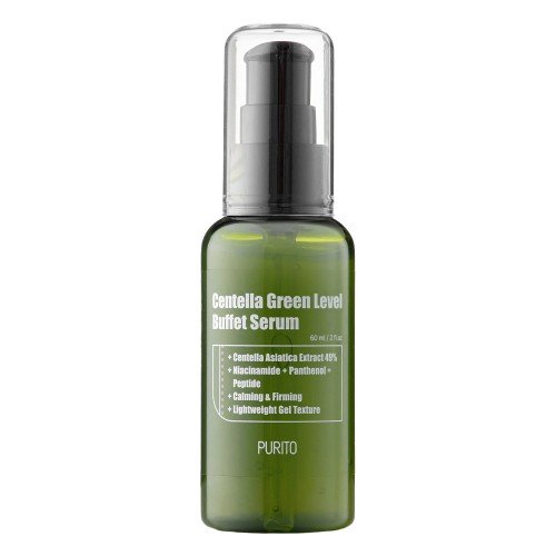 Purito - Centella Green Level Buffet Serum - Vyživujúce pleťové sérum s výťažkom z Pupočníka ázijského - 60ml