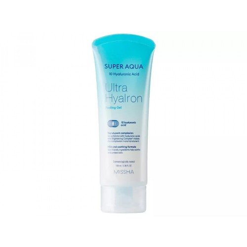 Missha - Super Aqua Ultra Hyalron Peeling Gel - Gel peeling delicat - 100ml