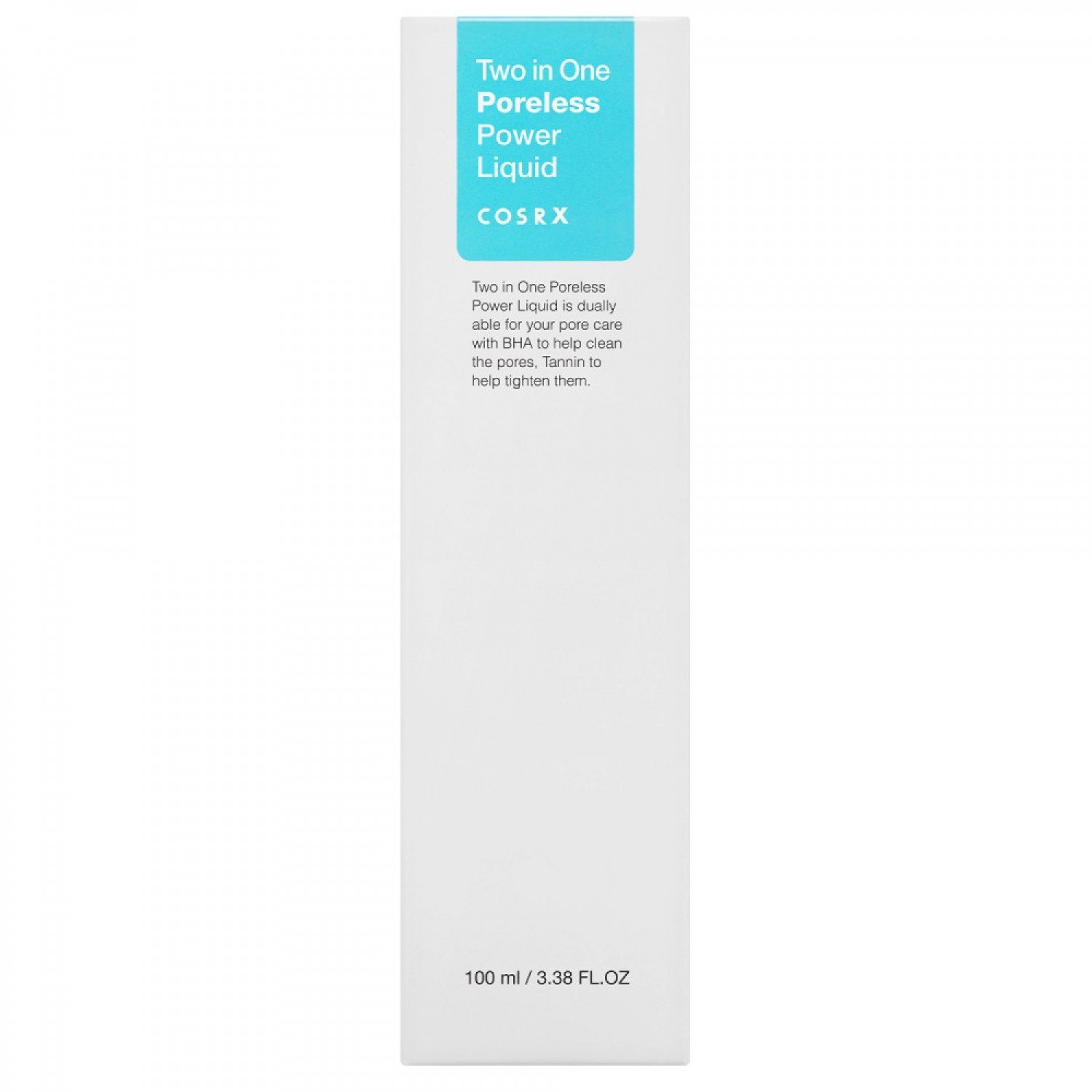 COSRX - Two in One Poreless Power Liquid - Esencia znižujúca viditeľnosť pórov - 100ml