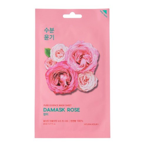 Holika Holika - Pure Essence Mask Sheet - Rose - Antioxidačná plátienková maska s damašskou ružou - 23ml