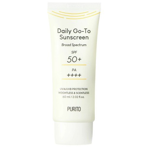 Purito - Daily Go-To Sunscreen SPF50+/PA++++ - Ľahký krém s ochranným faktorom 50+ - 60ml
